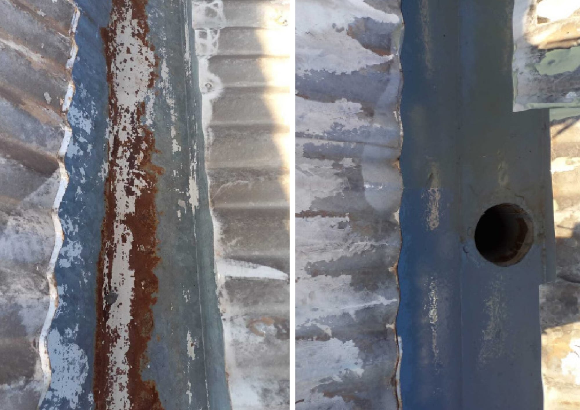 Tratamento anticorrosivo nos pontos com oxidação