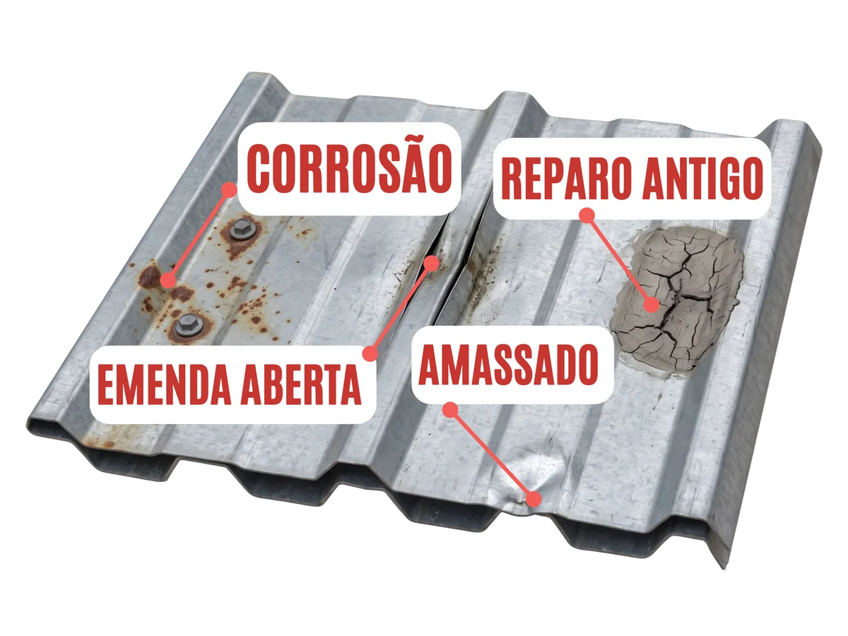 Vistoria técnica, depois do tratamento