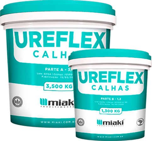 Baldes do Ureflex Calhas, partes A e B